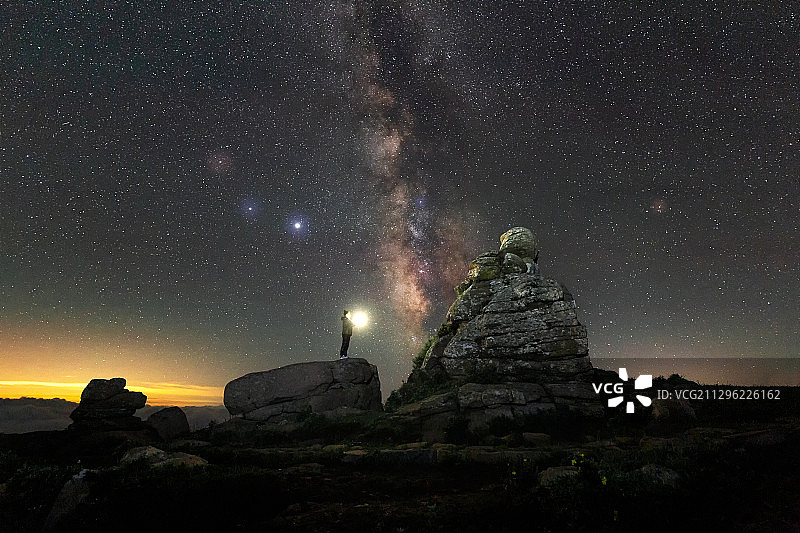 银河落九天图片素材
