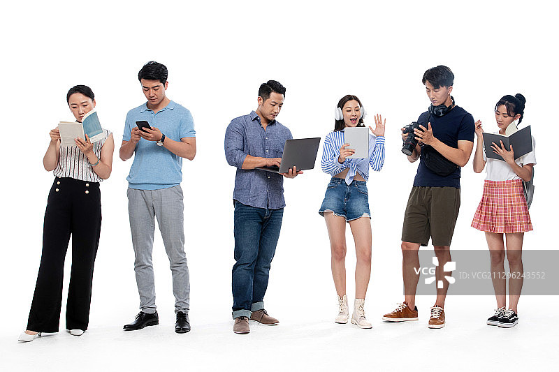 不同年龄的人业余时间图片素材