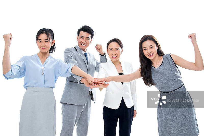 团结一心的商务人士图片素材