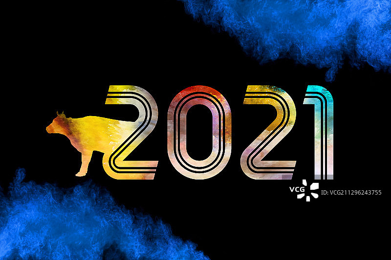 数码合成的2021数字图片素材