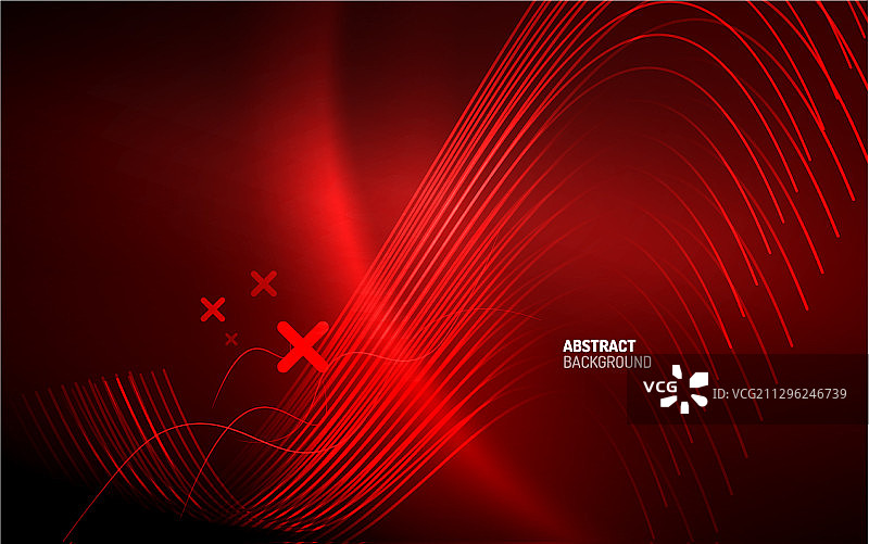 摘要背景-霓虹线设计图片素材