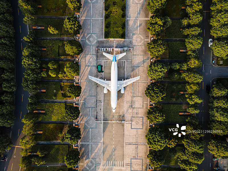 航拍浙江交通职业技术学院图片素材