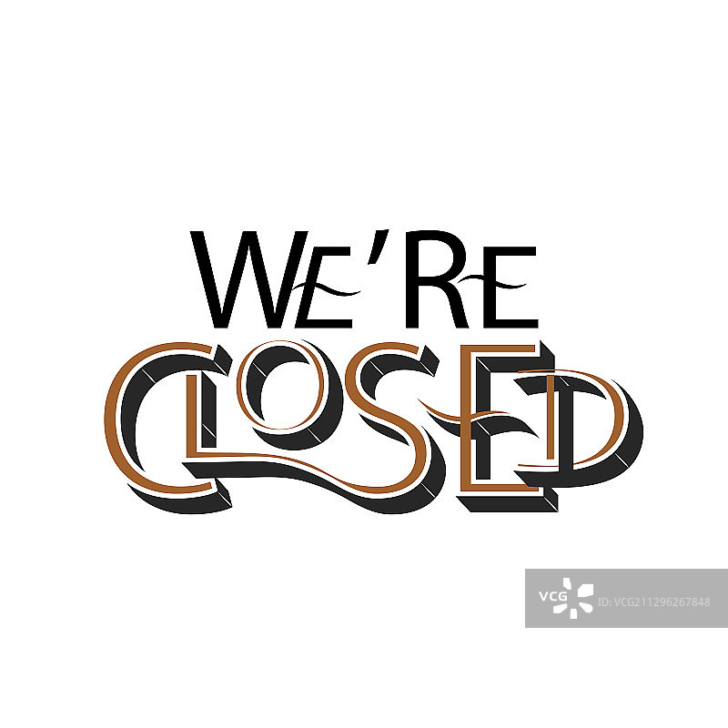 暂停营业图片素材