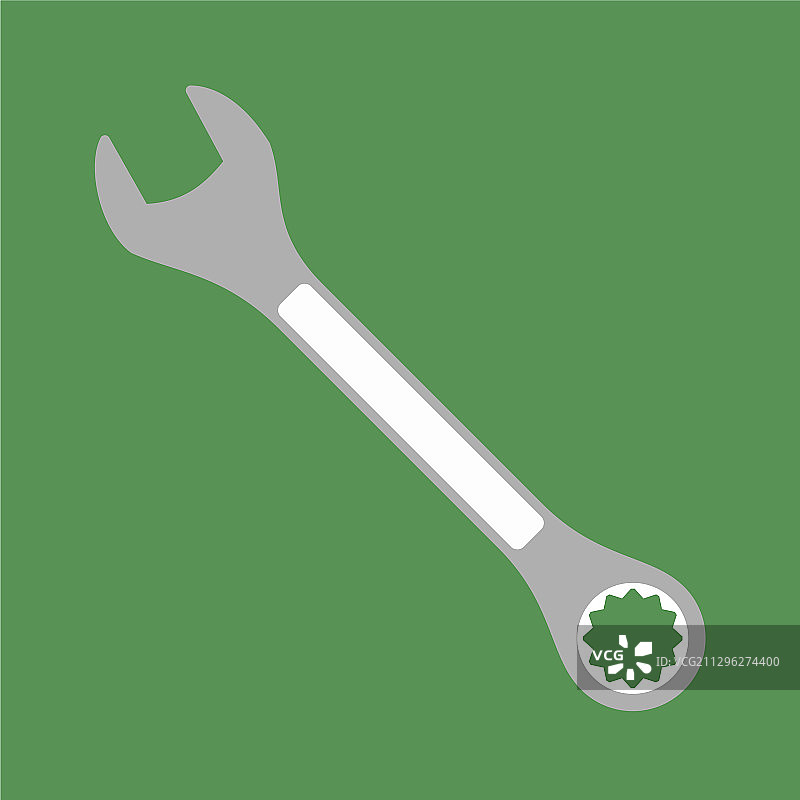 白色背景上的建筑工具图片素材