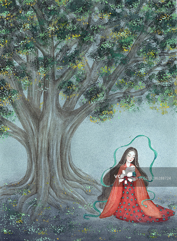 嫦娥月兔图片素材