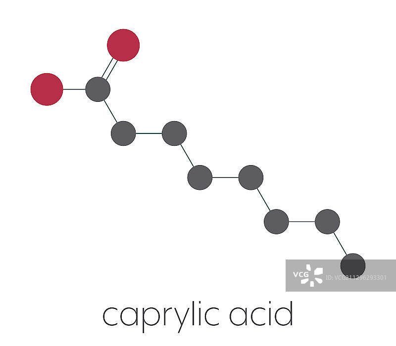 辛酸分子图片素材