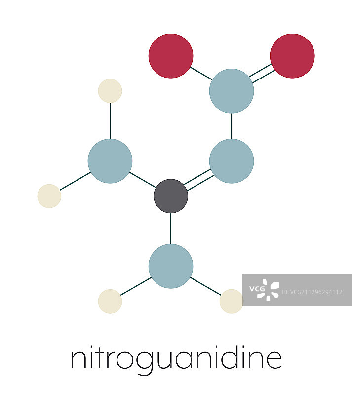 硝基胍炸药分子图片素材