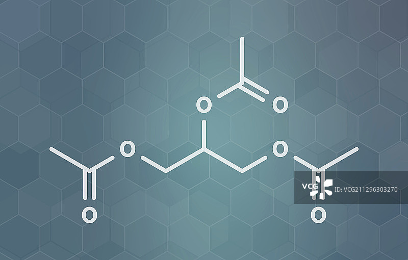 三醋精分子图片素材