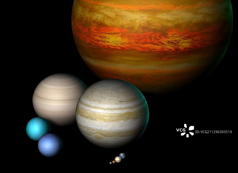 ROXs 42Bb - 最大的系外行星图片素材