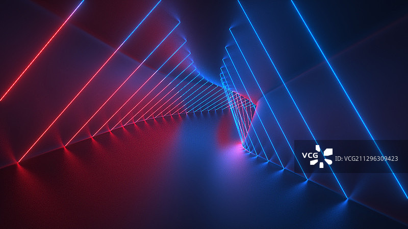 C4D动感科技隧道背景图片素材