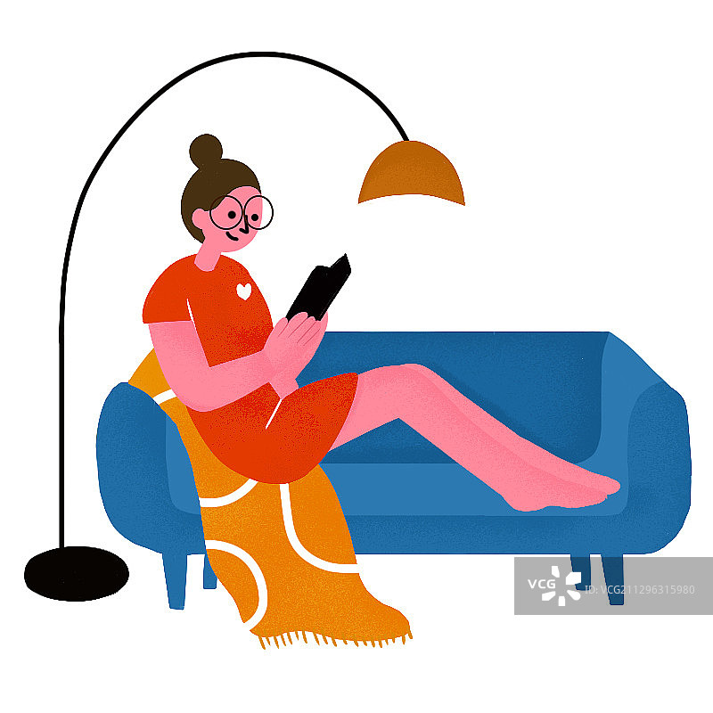 一个人的好时光图片素材