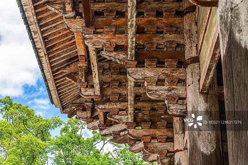 奈良东大寺建筑细节图片素材