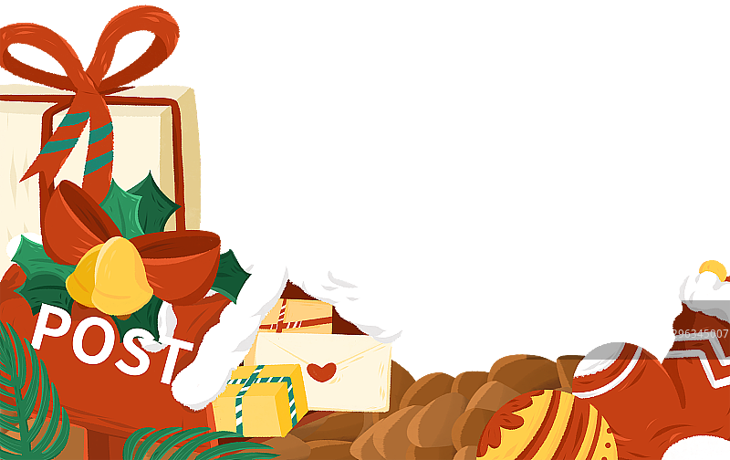 圣诞装饰元素图片素材