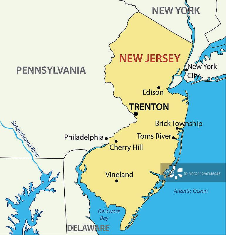 美国新泽西州图片素材