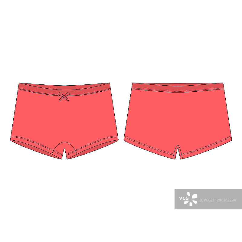 红色迷你短裤图片素材