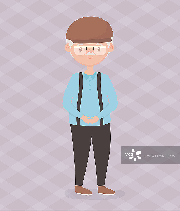 老年人、老年男性、祖父、祖父母图片素材