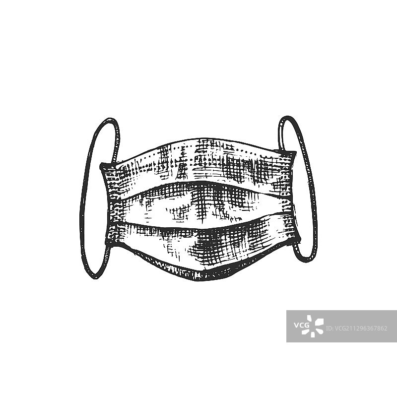 手中的面罩图案图片素材