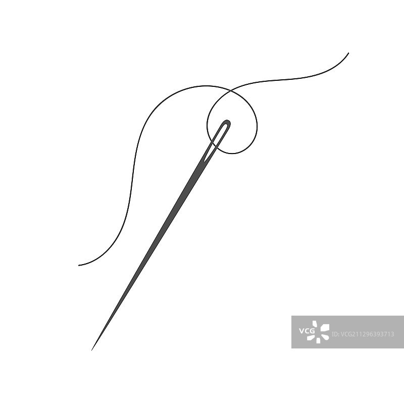 针和线轮廓图标图形图片素材