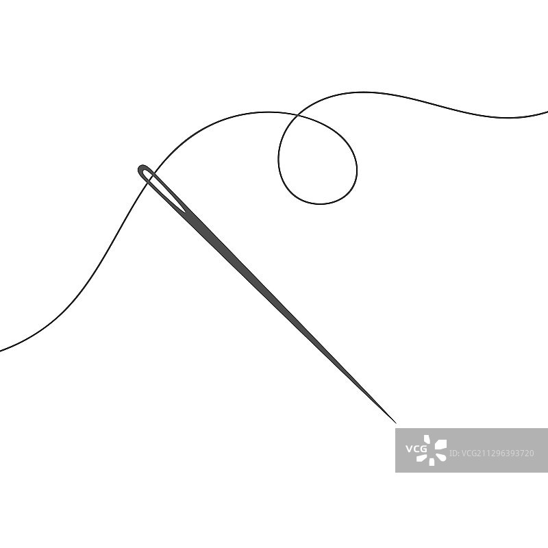 针和线轮廓图标图形图片素材