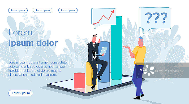 在线业务和远程办公10图片素材