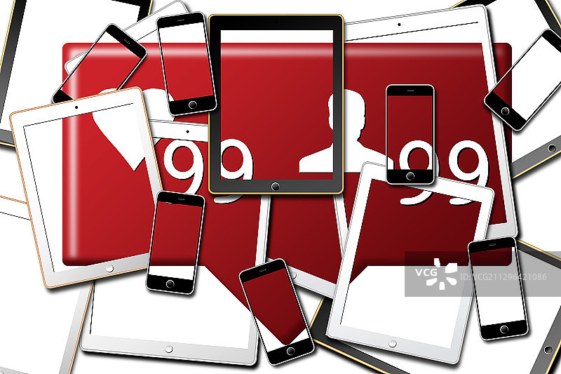 数码设备合成图像图片素材