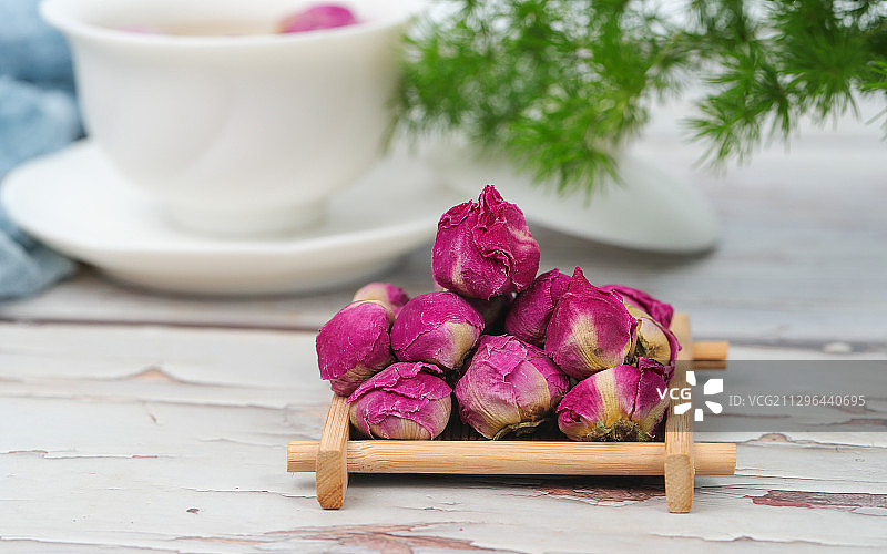 牡丹花茶图片素材