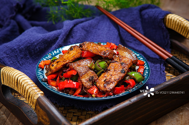 盐煎肉图片素材