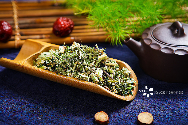 少量益母草图片素材