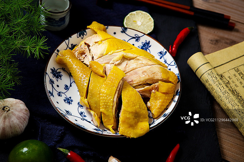 盐焗鸡图片素材