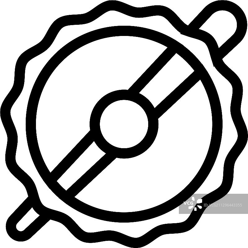 女孩发夹图标轮廓图片素材