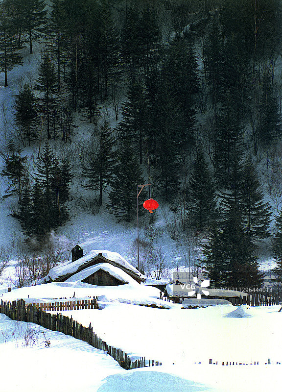 黑龙江省雪乡图片素材