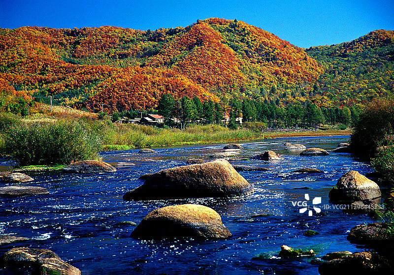 黑龙江省伊春市汤旺河风景区图片素材