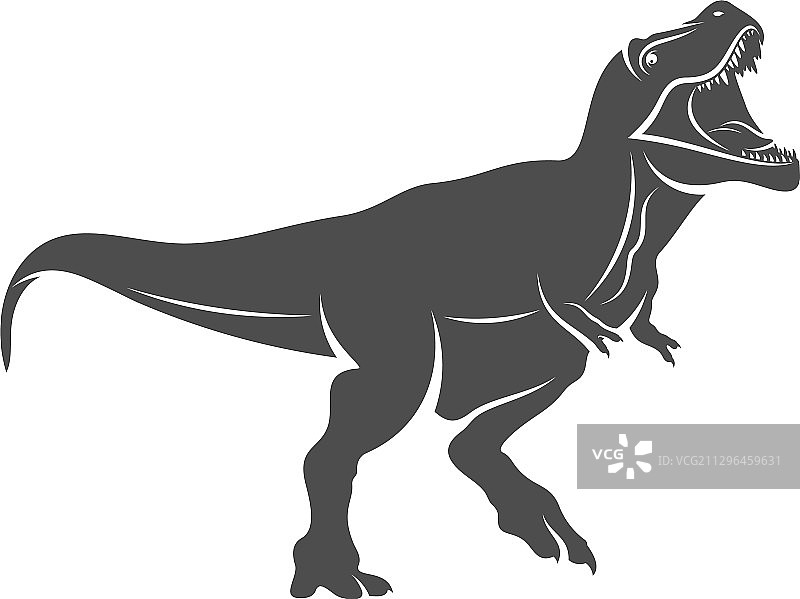 霸王龙标志设计模板图片素材