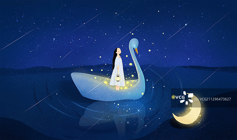 流星雨图片素材