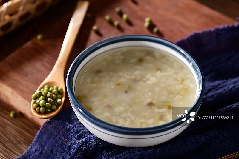 绿豆与绿豆粥图片素材