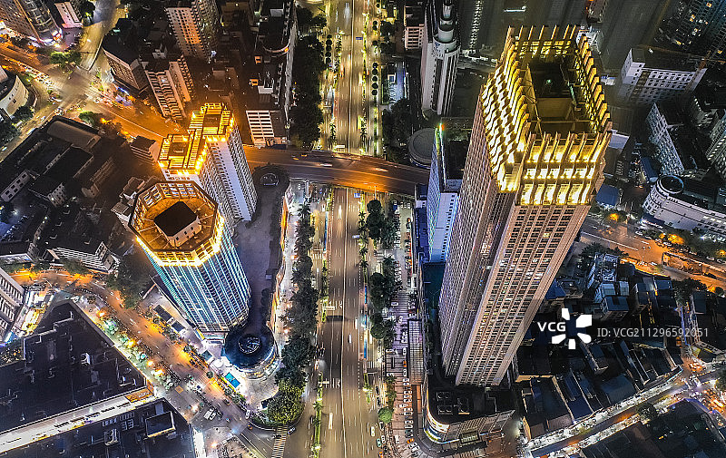 南宁夜景鉴赏图片素材