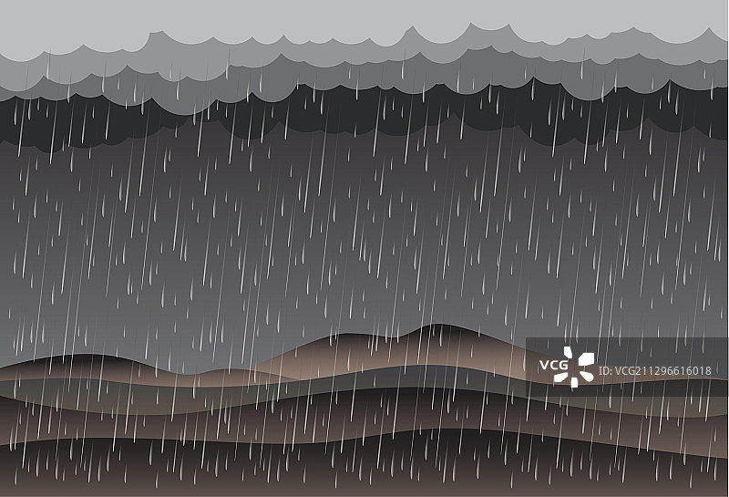 云和雨季设计图片素材
