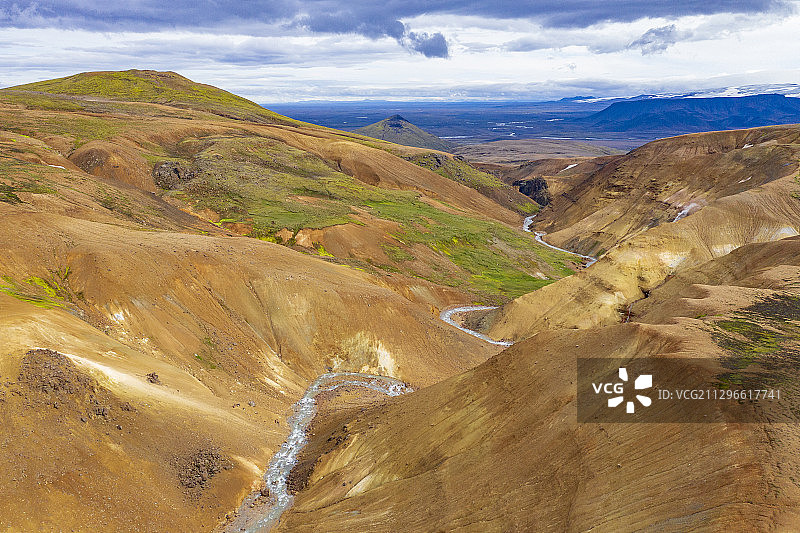 冰岛塞尔福斯雪山风光图片素材
