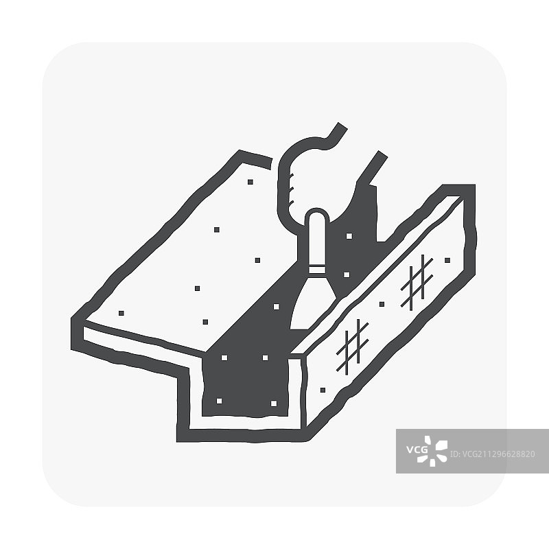 排水沟清洁图标图片素材