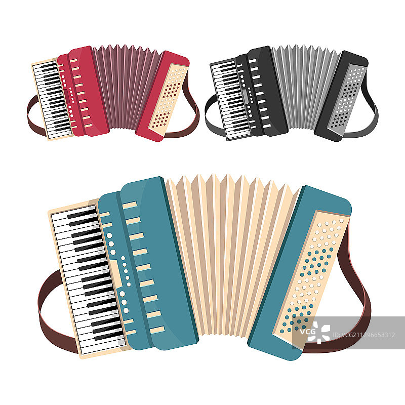 手风琴合集图片素材
