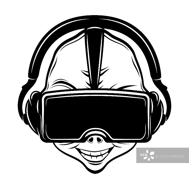 外星游戏玩家图片素材