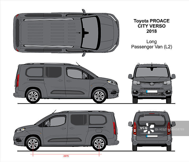 丰田Proace City Verso L2 2018至今图片素材