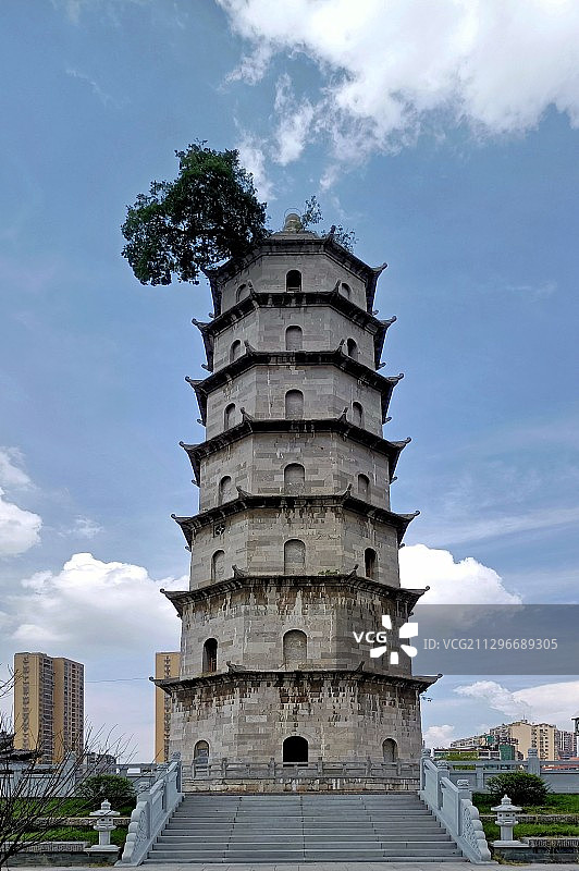 青云塔图片素材