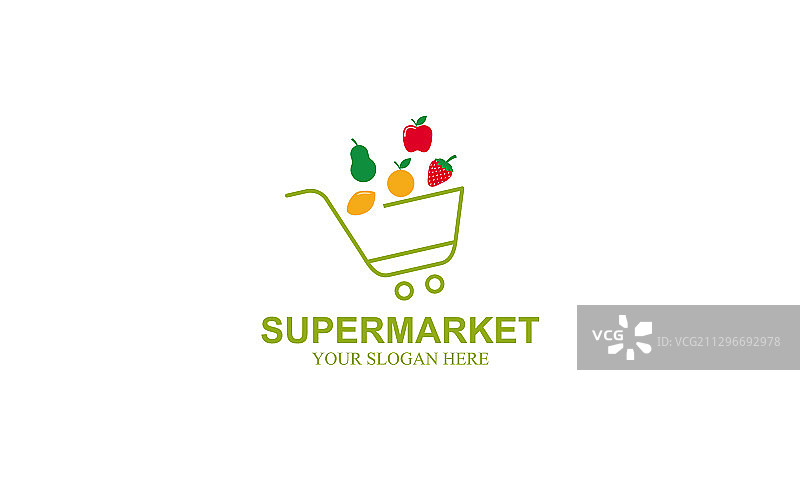 超市Logo模版设计图片素材