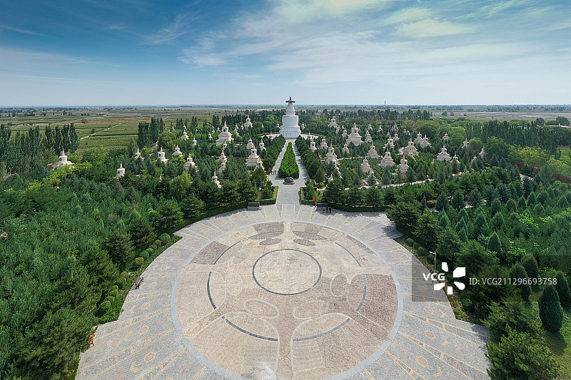 甘肃省武威市凉州白塔寺图片素材