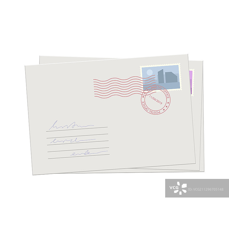 邮件信封图片素材