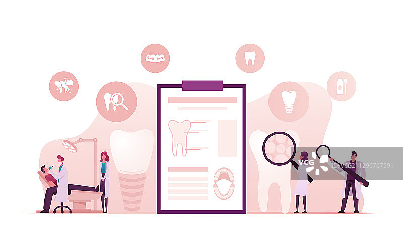 牙科修复体图片素材