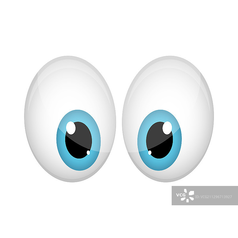 卡通眼睛图片素材