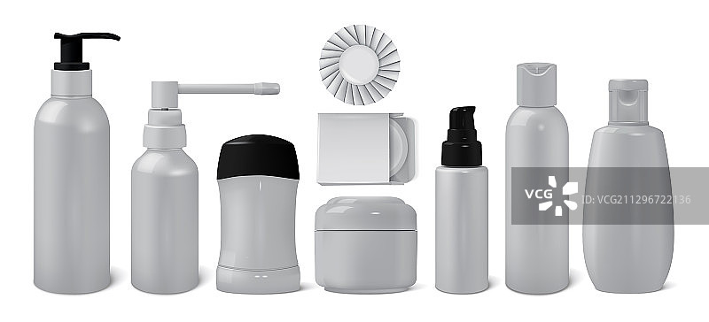 化妆品包装瓶罐图片素材