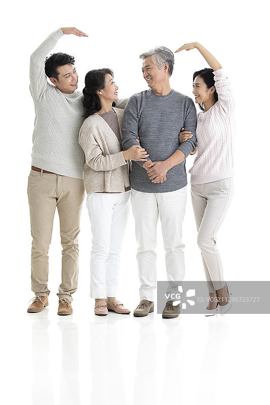 快乐的一家图片素材